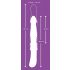 You2Toys - Push it - punjivi analni vibrator (crni) 