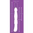 You2Toys - Push it - punjivi analni vibrator (crni) 