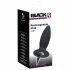 Black Velvet S - analni vibrator na baterije, početnički - mali (crni) 