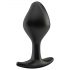 Mystim Rocking Force S - elektro analni dildo - mali (crni)