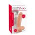 realistixxx Torero - rotirajući vibrator na baterije, realističan s vakuumskim čašicama (22 cm) 