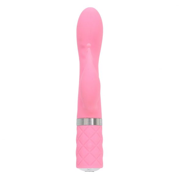 Pillow Talk Kinky - vibrator G-točke s dvije točke na baterije (ružičasti) 