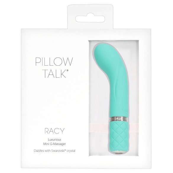 Pillow Talk Racy - bežični vibrator za usku G-točku (tirkizna) 