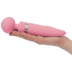  Pillow Talk Sultry - grijanje, masažni vibrator s 2 motora (roza)