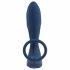 You2Toys Prostate Plug - radio analni vibrator s prstenom za penis (plavi) 