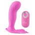 SMILE G-Spot Panty - akumulatorski, radiotelefonski strap-on vibrator (ružičasti)