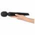 You2Toys Power Wand - punjivi vibrator za masažu (crni) 