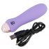 Cuties Mini Purple - punjivi vibrator od silikonskog štapića (ljubičasti) 