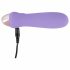 Cuties Mini Purple - punjivi vibrator od silikonskog štapića (ljubičasti) 