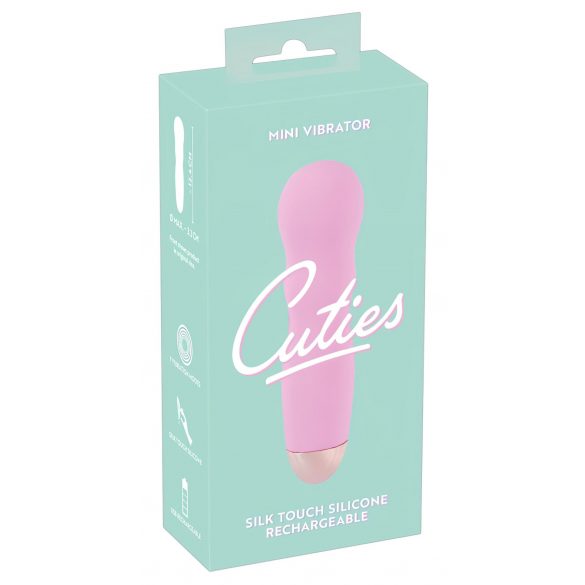 Cuties Mini Rose - bežični, valoviti vibrator (ružičasti) 