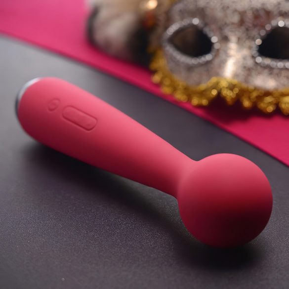 Svakom Emma mini Wand - punjivi, masažni vibrator (crveni) 