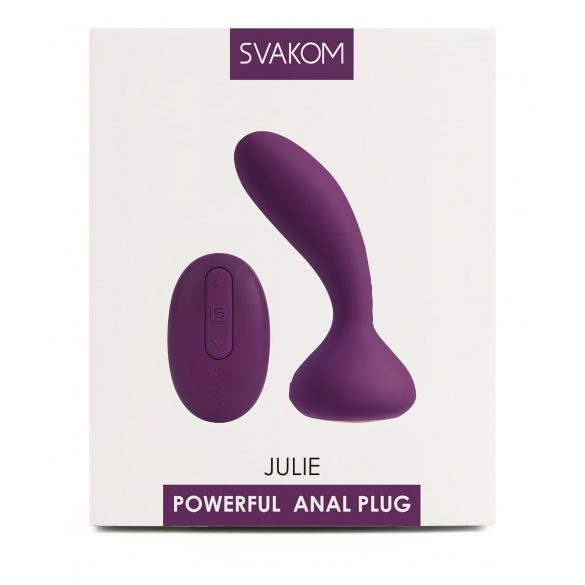 Svakom Julie - bežični radio vibrator za prostatu (ljubičasta) 