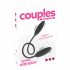 Couples Choice - punjivi, dvostruki vibrator (crni) 