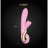 G-Vibe GRabbit - akumulatorski G-točka vibrator s 3 motora (roza)