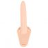 You2Toys - Strap-On - punjivi, strap-on vibrator (prirodni) 