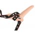 You2Toys - Strap-On - punjivi, strap-on vibrator (prirodni) 