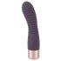 You2Toys Elegant Flexy - punjivi, nabrani vibrator za G-točku (tamnoljubičasti) 