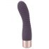 You2Toys Elegant Flexy - akumulatorski, naborani G-točka vibrator (tamno ljubičasta)