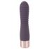 You2Toys Elegant Flexy - punjivi, nabrani vibrator za G-točku (tamnoljubičasti) 