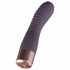 You2Toys Elegant Flexy - punjivi, nabrani vibrator za G-točku (tamnoljubičasti) 