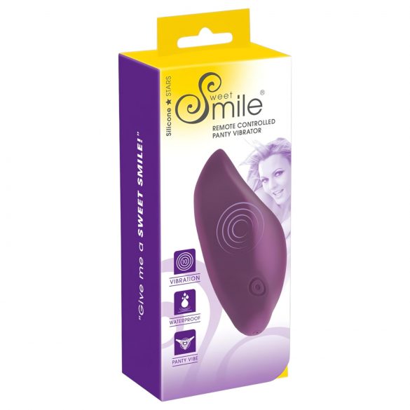 SMILE Panty - akumulatorski klitoralni vibrator (ljubičasti)