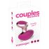 Couples Choice - punjivi, mini vibrator za masažu (ružičasti) 