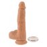 You2Toys - Natural - punjivi, bežični, potiskivački vibrator (naturalna boja) 