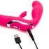 Happyrabbit Strapless - vibrator koji se može pričvrstiti (ružičasti)