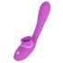 You2Toys - 2-Function Vibe - klitoralni i vaginalni vibrator na punjenje (ljubičasti) 