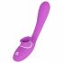 You2Toys - 2-Function Vibe - klitoralni i vaginalni vibrator na punjenje (ljubičasti) 