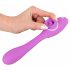 You2Toys - 2-Function Vibe - klitoralni i vaginalni vibrator na punjenje (ljubičasti) 