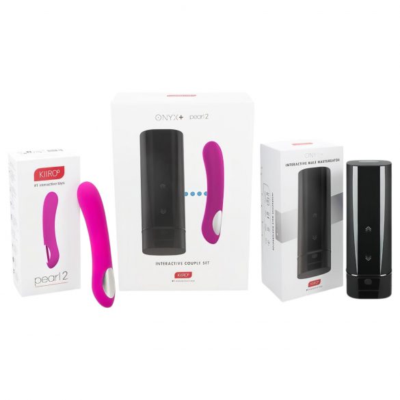 Kiiroo Onyx+ i Pearl 2 - komplet masturbator i vibrator za parove