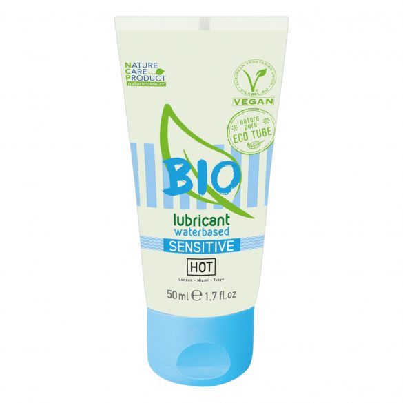 HOT Bio Sensitive - veganski lubrikant na bazi vode (50 ml) 