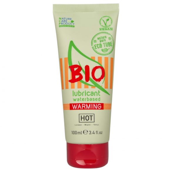 HOT BIO Warming - veganski lubrikant na bazi vode s učinkom zagrijavanja (100 ml)