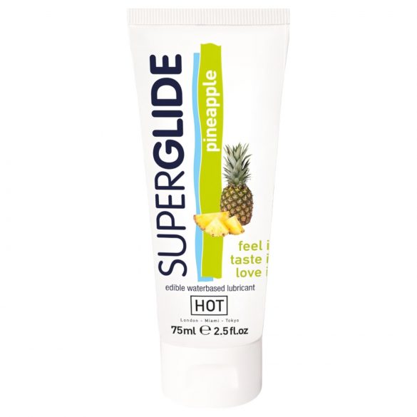 HOT Superglide Ananas - jestivo lubrikant (75ml)