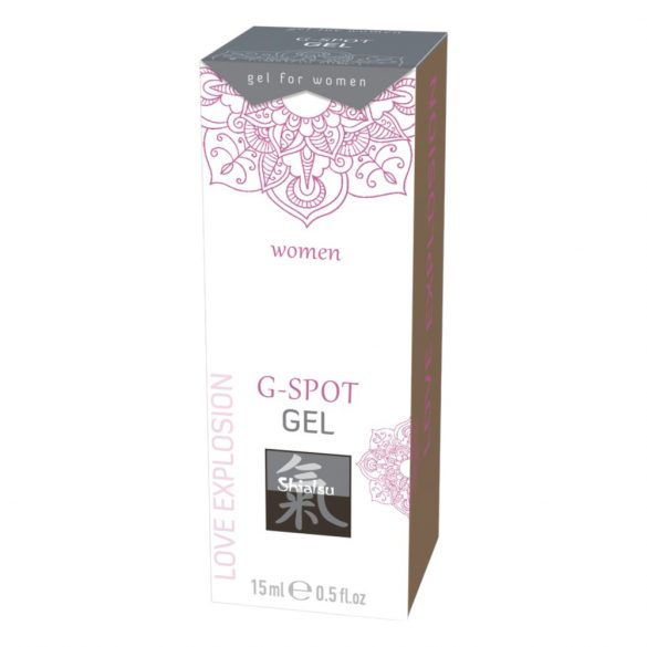 HOT Shiatsu G-Spot - Intimni gel za stimulaciju G-točke (15 ml) 