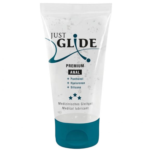 Just Glide Premium Anal - hranjivi analni lubrikant (50 ml)