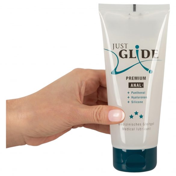 Just Glide Premium Anal - hranjivi analni lubrikant (200 ml) 