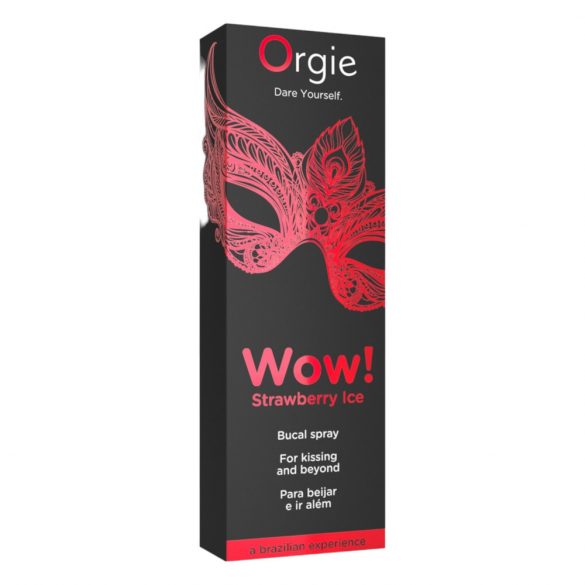 Orgie Wow Strawberry Ice - rashlađujući sprej za usta (10ml) 