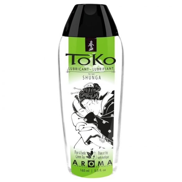 Shunga Toko - lubrikant na bazi vode - zeleni čaj od kruške (165 ml)