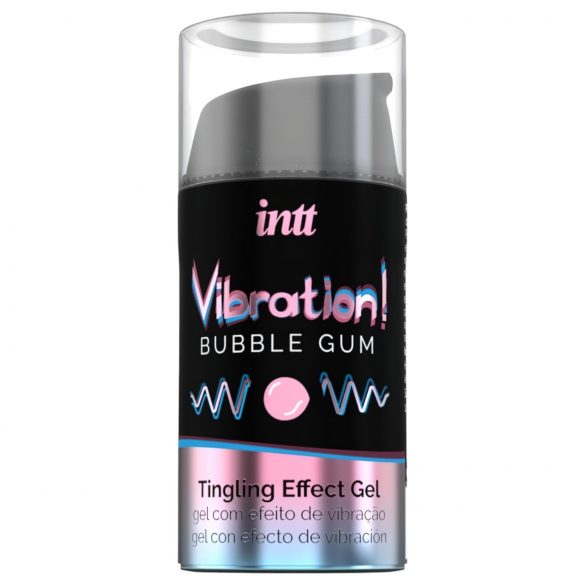 Intt Vibration! - tekući vibrator - žvakaća guma (15ml)