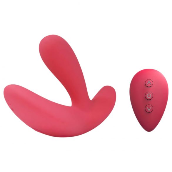 Cotoxo Saddle - daljinski upravljani prostata vibrator (crveni)