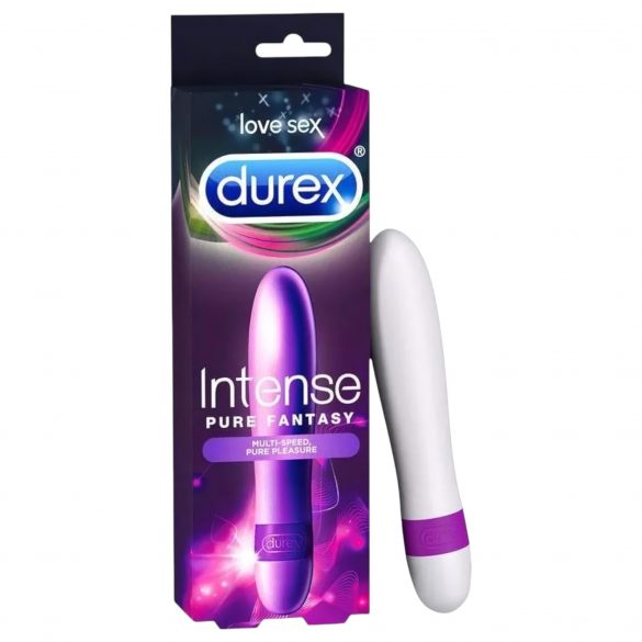 Durex Intense Pure Fantasy - štapni vibrator (bijeli) - 