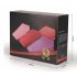 Magic Pillow - set sex jastuka - 2 dijela (bordo) 