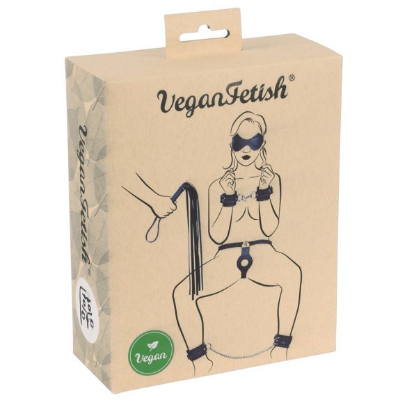 Vegan Fetish - set zavoja (7 komada) - crni 