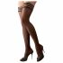 Cottelli - Black Thigh Fix - s prugastim rubom 