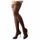 Cottelli - Black Thigh Fix - s prugastim rubom  - 2/M