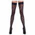 Cottelli Legwear - tajice s printom pantere (crne) 