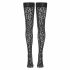 Cottelli Legwear - tajice s printom pantere (crne) 