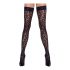 Cottelli Legwear - tajice s printom pantere (crne)  - 3